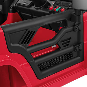 12V Kids Ride on Truck Car with Parental Remote and Music Player-Red