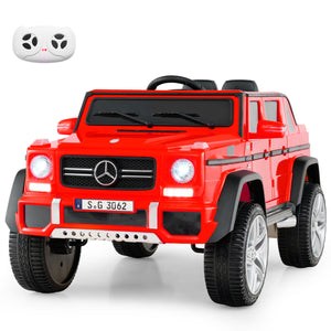 12V Licensed Mercedes-Benz Kids Ride-On Car-Red