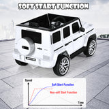 12V Mercedes-Benz G63 Licensed Kids Ride On Car with Remote Control-Red