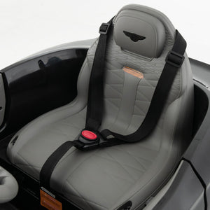 12V Powered Car Kids Ride-on Racer Car Licensed Bentley Bacalar-Black