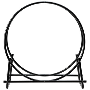 40-inch Tubular Steel Firewood Storage Rack