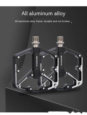 Bicycle Pedal Non-Slip  Bike Pedals Aluminum Alloy Flat Platform Applicable Waterproof Cycling Accessories Bike Pedals Road Bicycle Pedals Cleats Set Clipless Pedals Compatible With Road Bikes