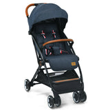 Lightweight Aluminium Frame Baby Stroller with Net-Beige