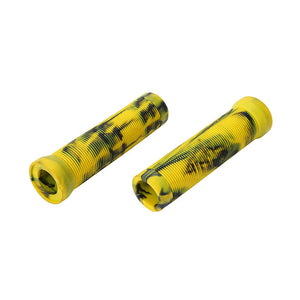 Durable Anti Slip Scooter Grips Soft Bike Handlebar Grips Anti-Slip Bicycle Grips Freestyle Cycling Grips Race Mountain Bike Handlebar Grips Single Lock-On Ring Collar Bicycle Handle Bar