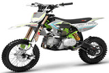 TrailMaster MK125S Pro Series Dirt Bike, 4-Speed Semi-Automatic, Electric Start, Dual Disc Brakes, (14/12) Wheels
