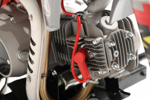 TrailMaster MK125 Dirt Bike 4-Speed Manual Dual Disc Brakes, Electric Start (14/12), Ages 12 and up