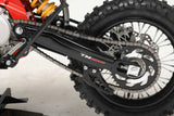 TrailMaster MK125 Dirt Bike 4-Speed Manual Dual Disc Brakes, Electric Start (14/12), Ages 12 and up