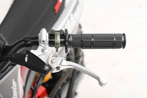 TrailMaster MK125S Pro Series Dirt Bike, 4-Speed Semi-Automatic, Electric Start, Dual Disc Brakes, (14/12) Wheels