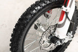 TrailMaster MK125S Pro Series Dirt Bike, 4-Speed Semi-Automatic, Electric Start, Dual Disc Brakes, (14/12) Wheels
