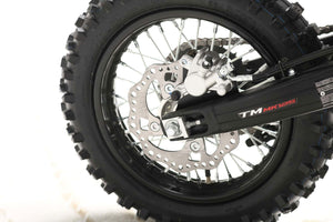 TrailMaster MK125S Pro Series Dirt Bike, 4-Speed Semi-Automatic, Electric Start, Dual Disc Brakes, (14/12) Wheels