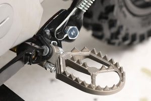 TrailMaster MK125S Pro Series Dirt Bike, 4-Speed Semi-Automatic, Electric Start, Dual Disc Brakes, (14/12) Wheels