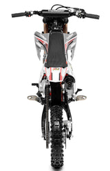 TrailMaster MK125S Pro Series Dirt Bike, 4-Speed Semi-Automatic, Electric Start, Dual Disc Brakes, (14/12) Wheels