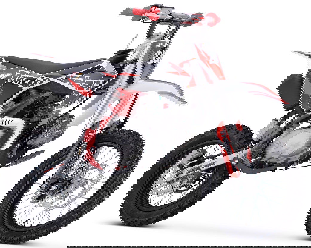 TrailMaster TM23 125cc Dirt Bike, 4-Speed Auto, Electric Start (14/12), Ages 12 and up