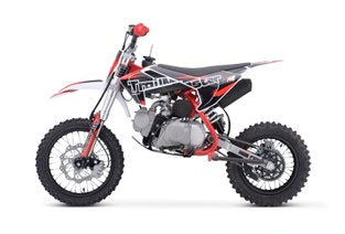 TrailMaster TM23 125cc Dirt Bike, 4-Speed Auto, Electric Start (14/12), Ages 12 and up