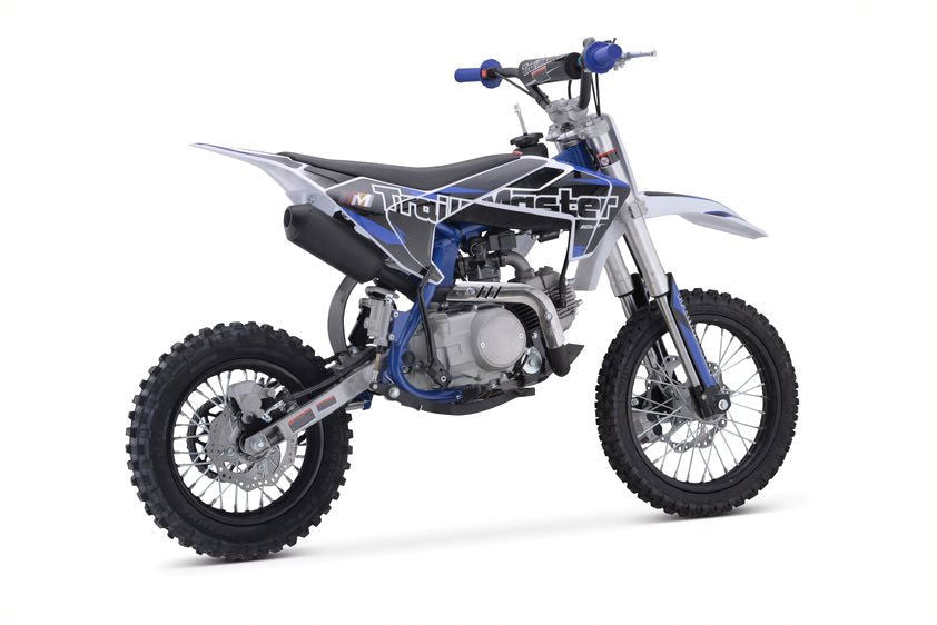 TrailMaster TM23 125cc Dirt Bike, 4-Speed Auto, Electric Start (14/12), Ages 12 and up