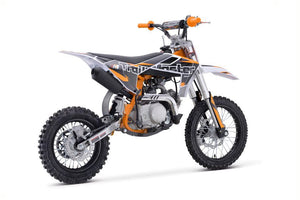 TrailMaster TM23 125cc Dirt Bike, 4-Speed Auto, Electric Start (14/12), Ages 12 and up