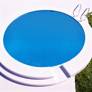 12 Feet Round Solar Pool Cover 12 Mil for In-Ground Above-Ground Swimming Pools