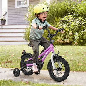 Kids Bike 12-Inch Children Training Bicycle with 2 Brake for 3-4 Years Old