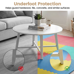 12 Pack Non-Slip Protective Interlocking EVA Foam Floor Tiles-Multicolor