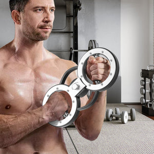 12 LBS Burn Machine Arm Workout Equipment with Adjustable Resistance