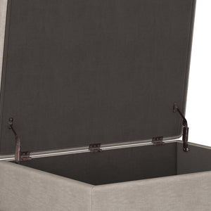 Owen - Upholstered Rectangular Storage Ottoman by Couch.com