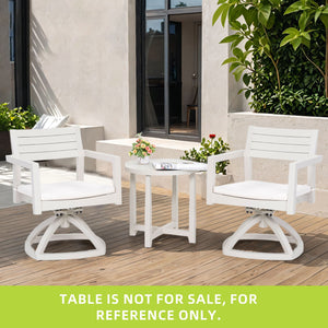 Outdoor Patio Swivel Rocker With Outdoor-Grade Sunbrella Fabric Cushions (Set of 2) by Couch.com