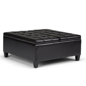 Harrison - Large Coffee Table Storage Ottoman by Couch.com