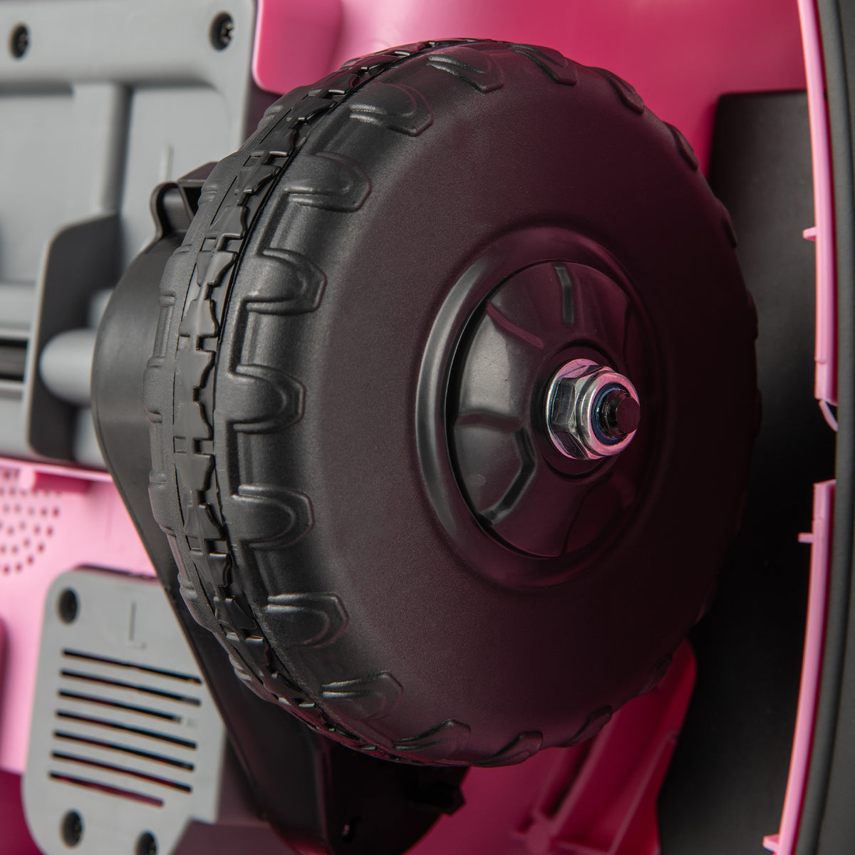 12V Kids Ride On Bumper Car with Remote Control and Dual Joysticks-Pink