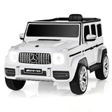 12V Mercedes-Benz G63 Licensed Kids Ride On Car with Remote Control-Red