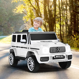 12V Mercedes-Benz G63 Licensed Kids Ride On Car with Remote Control-Red