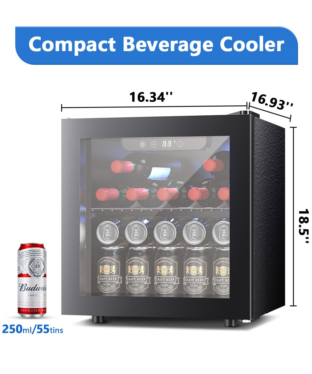 1.3 Cu.Ft Beverage Refrigerator Cooler W5836H