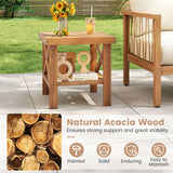 Outdoor PE Wicker Storage Cabinet with 3 Doors for Deck