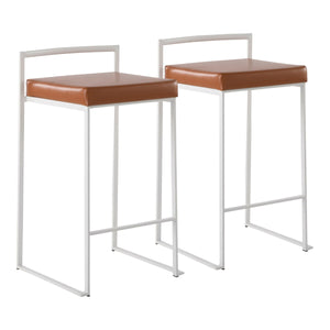 Fuji - Simple Elegance, Contemporary Stackable Counter Stool by Couch.com