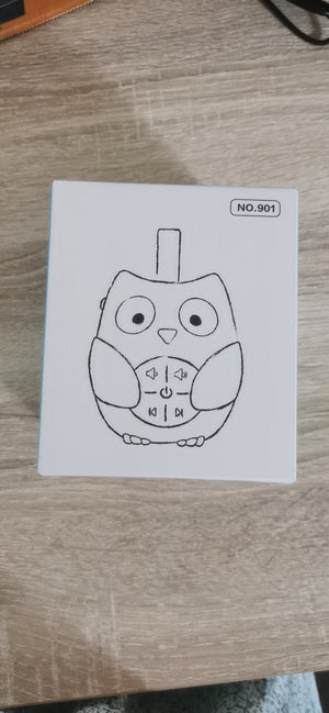 Baby Carriage Pendant Owl Soothing Music Box