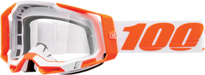 100% Racecraft 2 Goggles - Orange - Clear 50009-00013