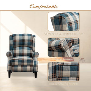 Vintage Armchair Sofa Comfortable Upholstered Leisure Chair / Recliner Chair For Living Room by Couch.com