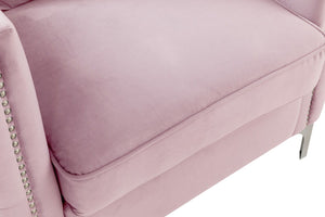 Bayberry - Velvet Chair With 1 Pillow by Couch.com