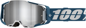 100% Armega Goggles - Albar - Flash Silver 50005-00005