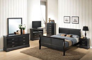 Panel Sleigh Bed by Couch.com