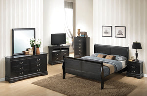 Panel Sleigh Bed by Couch.com