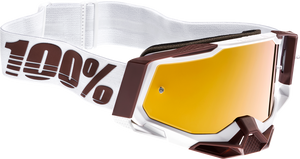 100% Racecraft 2 Goggles - Snowbird - True Gold 50010-00007