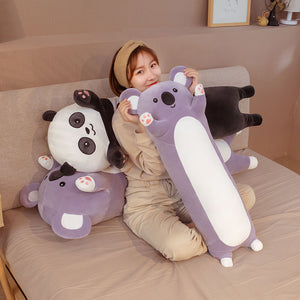Plush long pillow