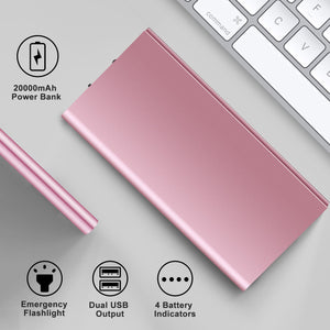 20000mAh Power Bank Ultra-thin by DirectDeals