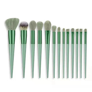13Pcs A Set Soft Fluffy Makeup Brushes For Cosmetics Foundation Blush Powder Eyeshadow Kabuki Blending Makeup Brush Beauty Tools