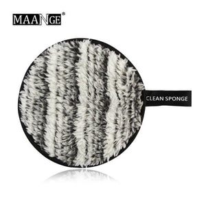 1/3PCS New Makeup Removal Sponge Flutter Wash Cotton Flapping Reusable Wet Sponge Face Puff Soft Natural Cleaner Premium Microfiber Cloth