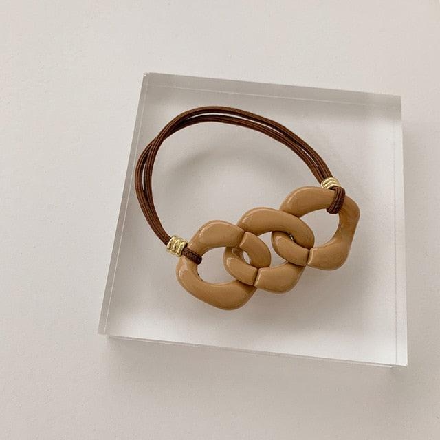 1/3Pcs/Set Women Scrunchie Hair Ties Ponytail Holder Headband Rubber Bands Fashion Elastic Hair Bands Hair Rope Gorgeous Hair Accessories For Women