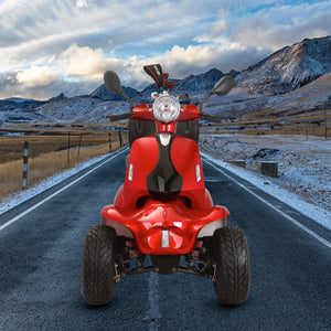 Golf Scooter, Grass Scooter - Red by Couch.com