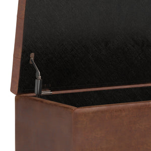 Cosmopolitan - Upholstered Storage Ottoman by Couch.com