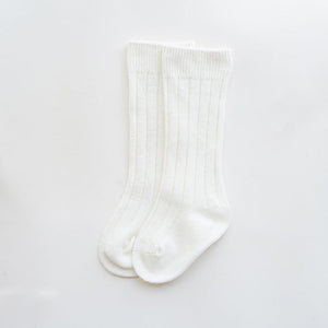 Children's long cotton socks