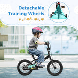 14 Inch Kids Bike Adjustable for 3-5 Years Old with Low-Step Frame